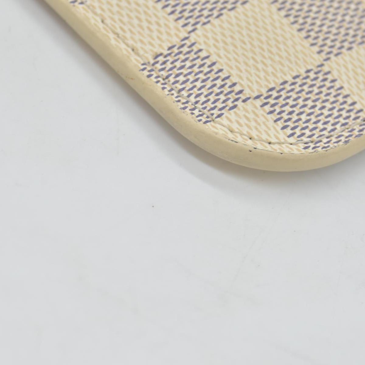 $600 2018 Louis Vuitton Damier Azur Neverfull MM GM Pochette Rose Ballerine SD2158