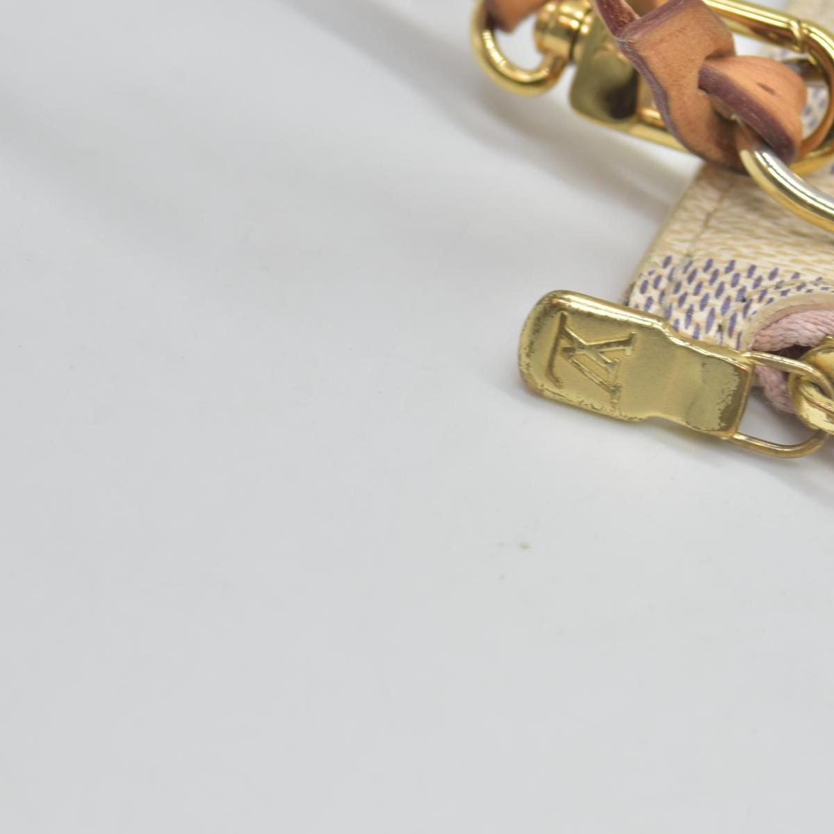 $600 2018 Louis Vuitton Damier Azur Neverfull MM GM Pochette Rose Ballerine SD2158