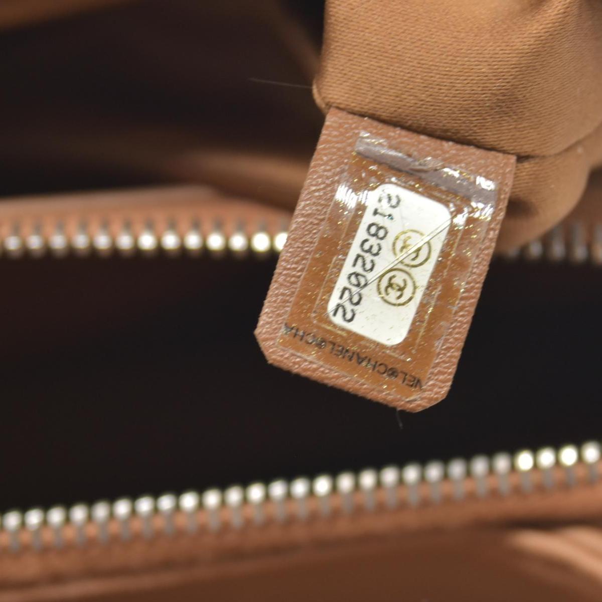 Chanel Lambskin Quilted CC Crossing Shopping Tote Red