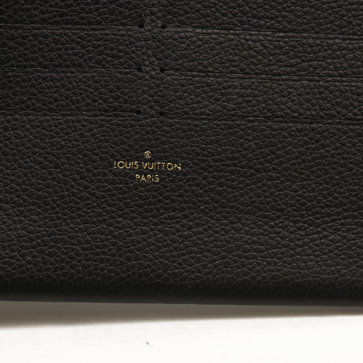 LOUIS VUITTON  Empreinte Monogram Giant Felicie Pochette Black Beige