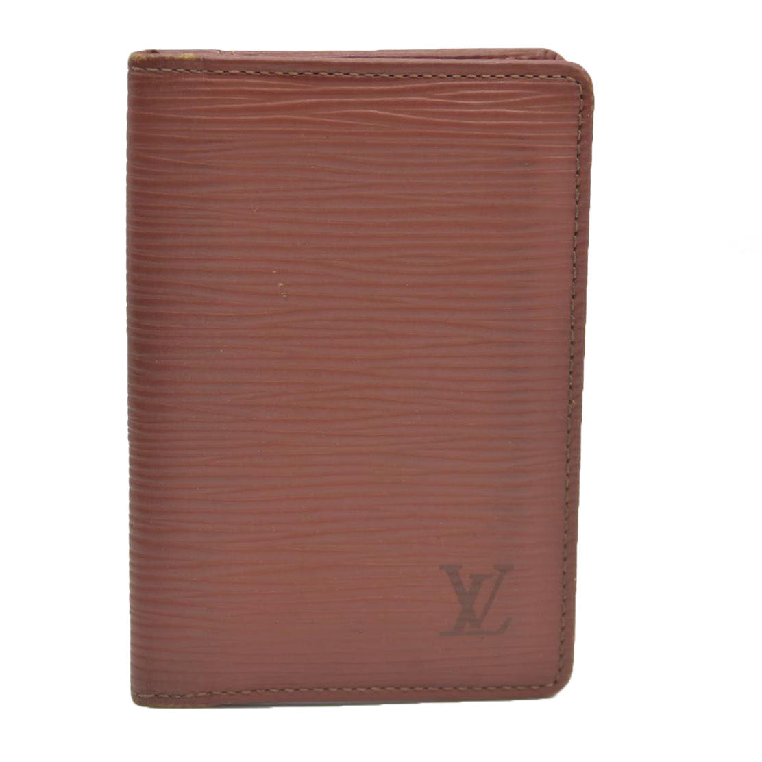 $505 LOUIS VUITTON Epi Organizer de Poche Card Case