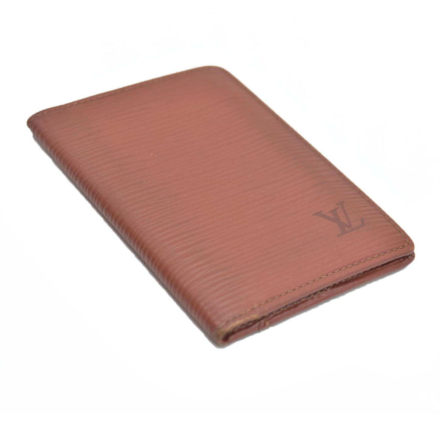$505 LOUIS VUITTON Epi Organizer de Poche Card Case