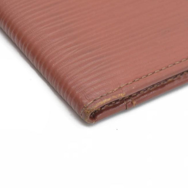 $505 LOUIS VUITTON Epi Organizer de Poche Card Case