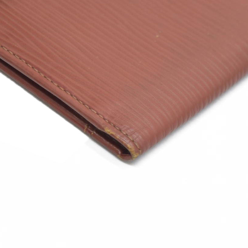 $505 LOUIS VUITTON Epi Organizer de Poche Card Case