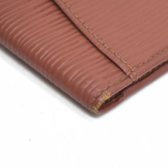 $505 LOUIS VUITTON Epi Organizer de Poche Card Case