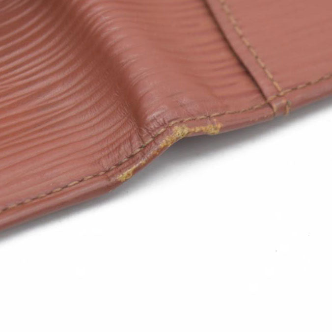 $505 LOUIS VUITTON Epi Organizer de Poche Card Case