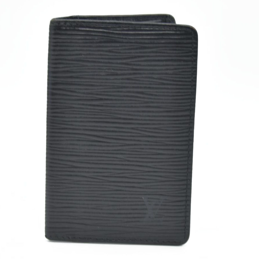 $505 LOUIS VUITTON Epi Organizer de Poche Card Case