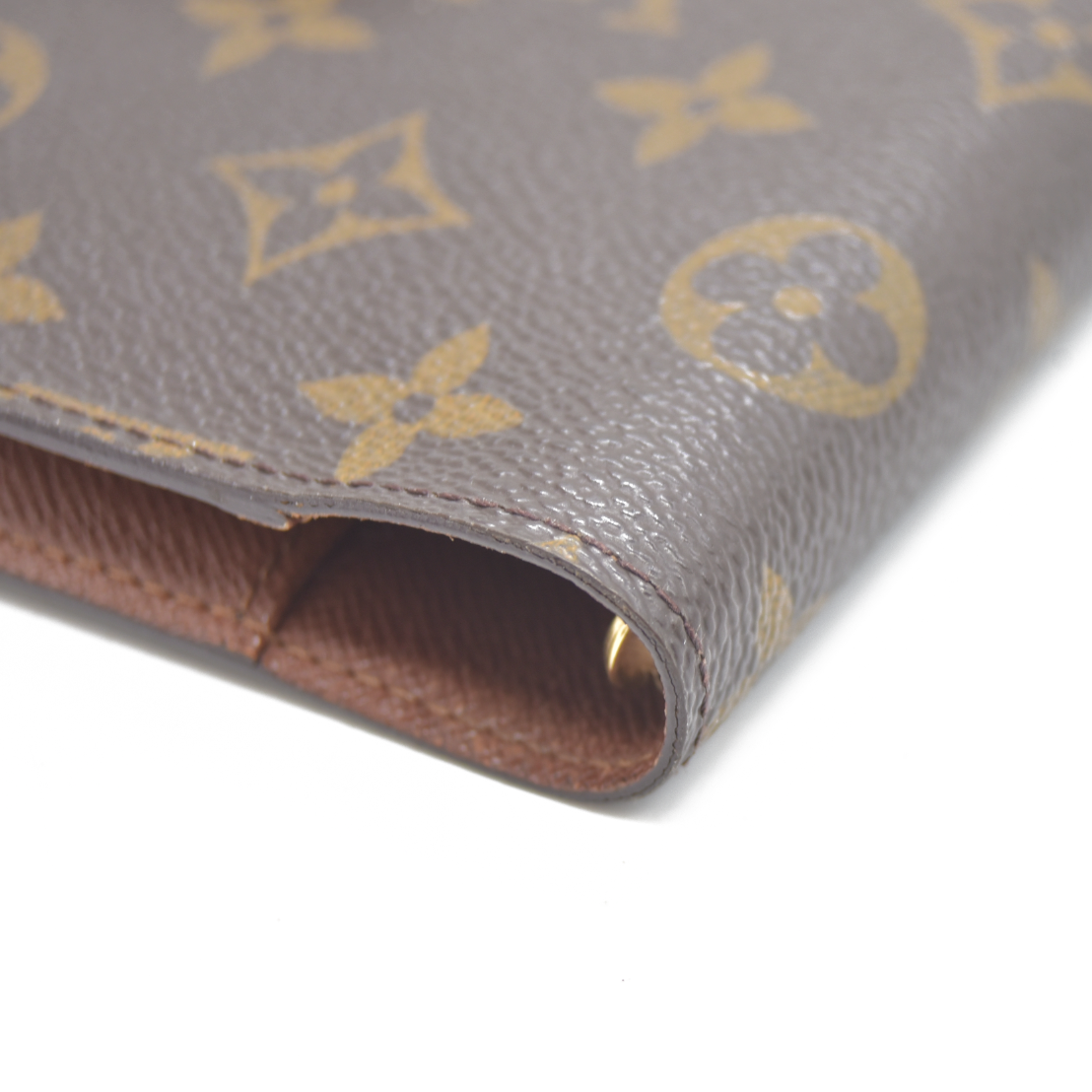 Louis Vuitton Monogram Agenda PM Notebook Cover Brown CA0071