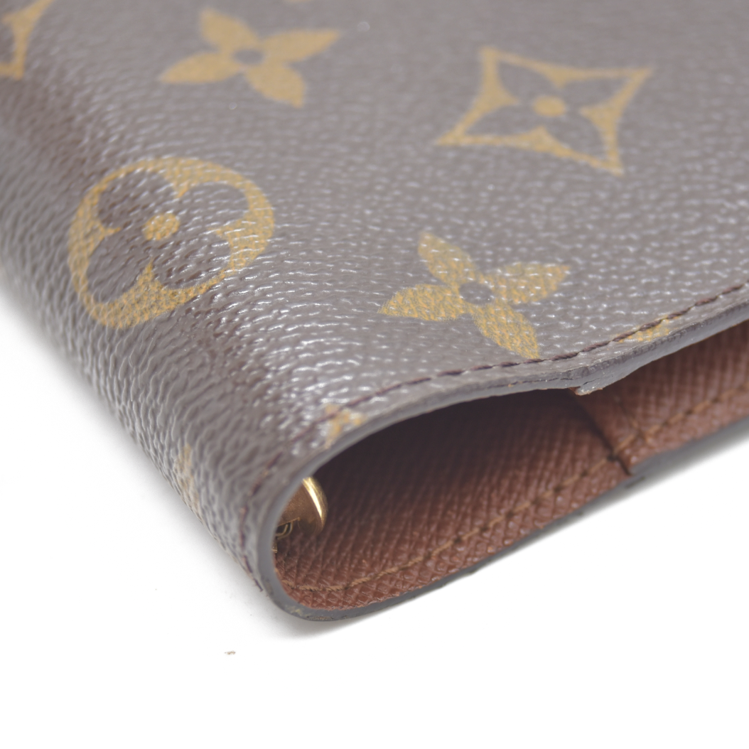 Louis Vuitton Monogram Agenda PM Notebook Cover Brown CA0071