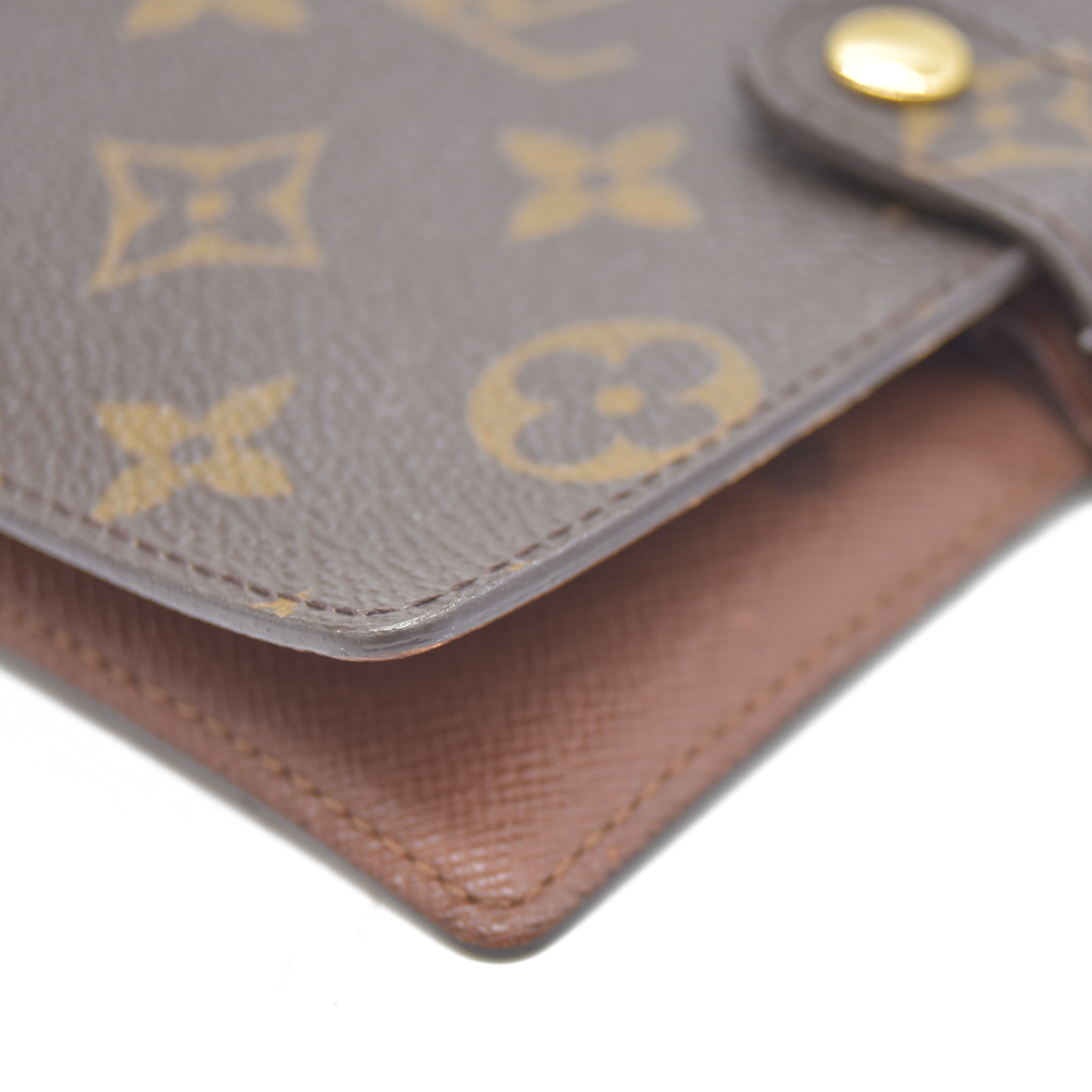 Louis Vuitton Monogram Agenda PM Notebook Cover Brown CA0071