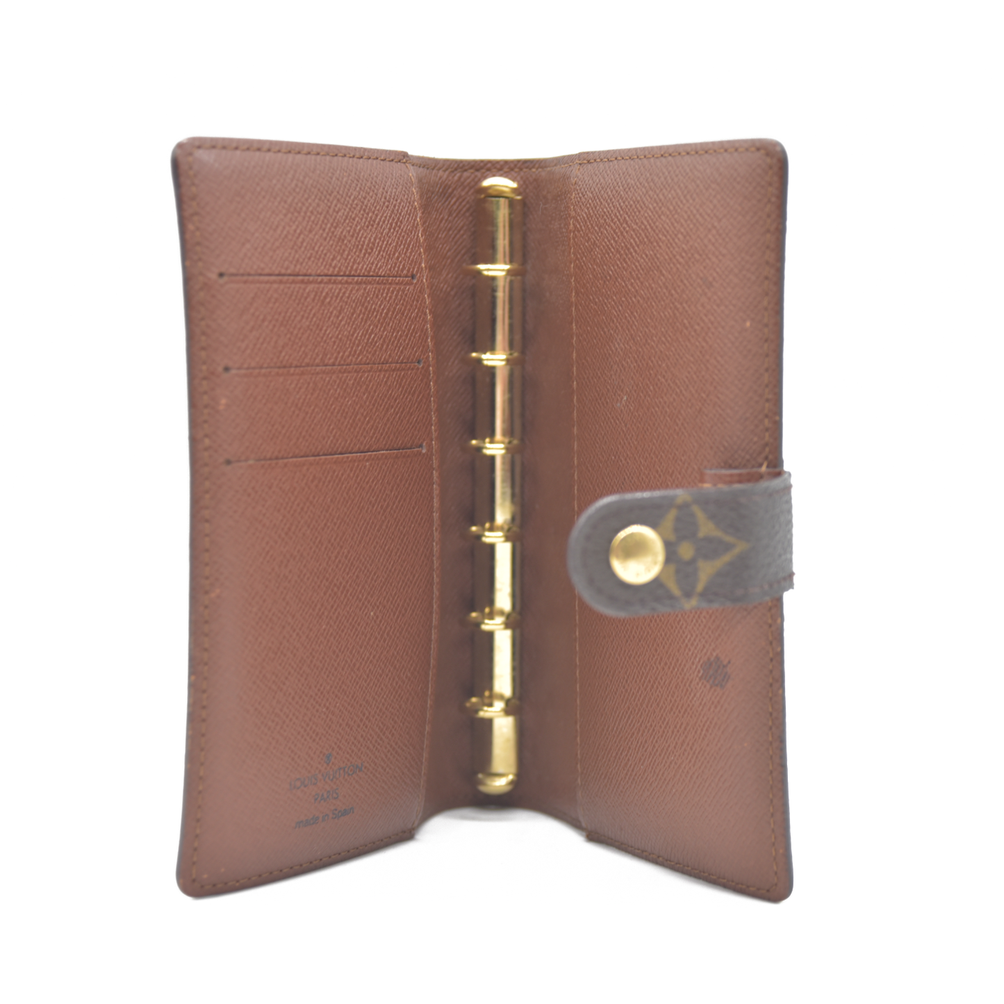 Louis Vuitton Monogram Agenda PM Notebook Cover Brown CA0071