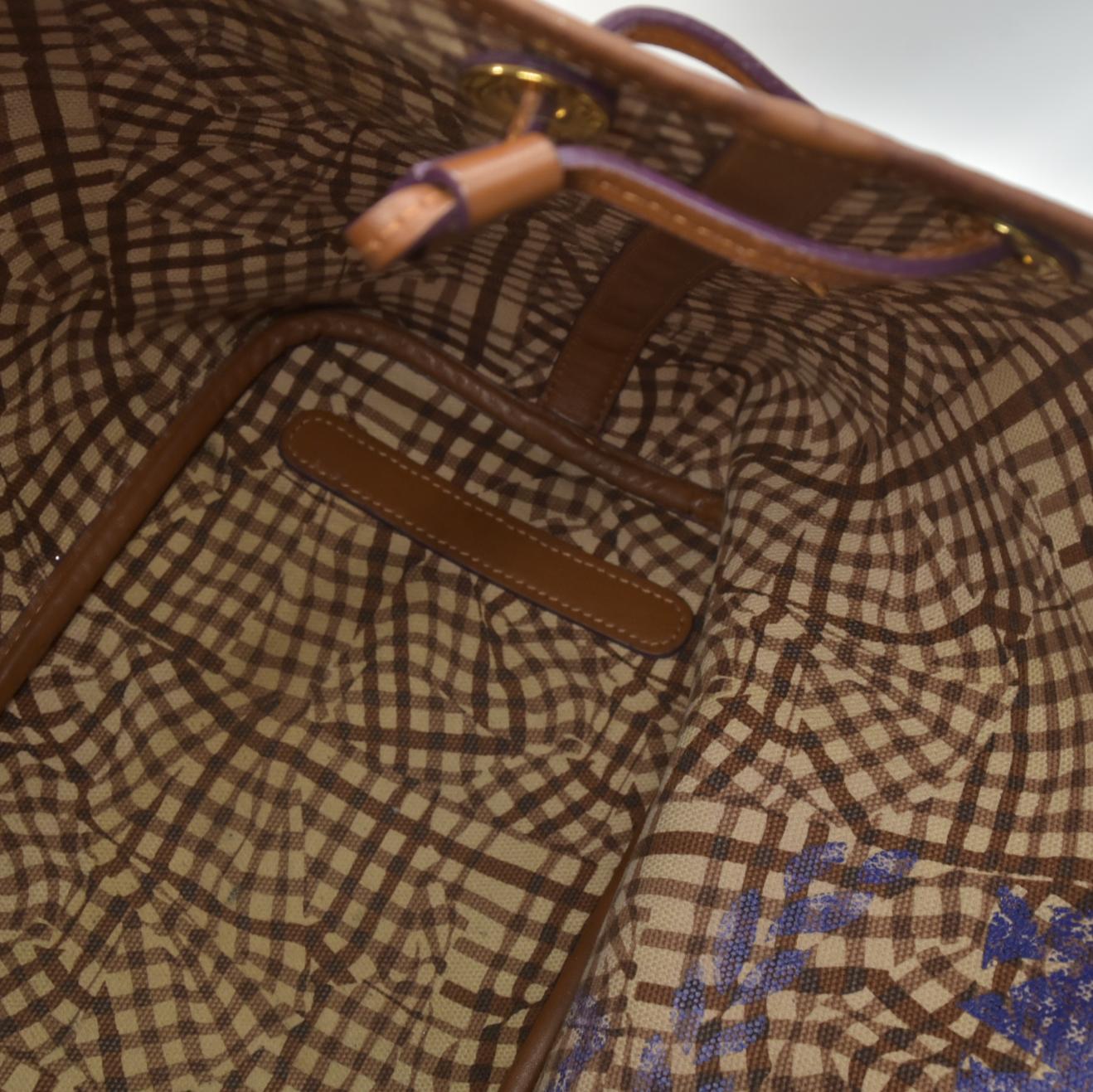 $730 MCM Medium Liz Reversible Tote Cognac