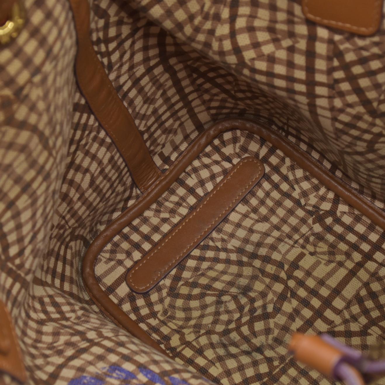 $730 MCM Medium Liz Reversible Tote Cognac