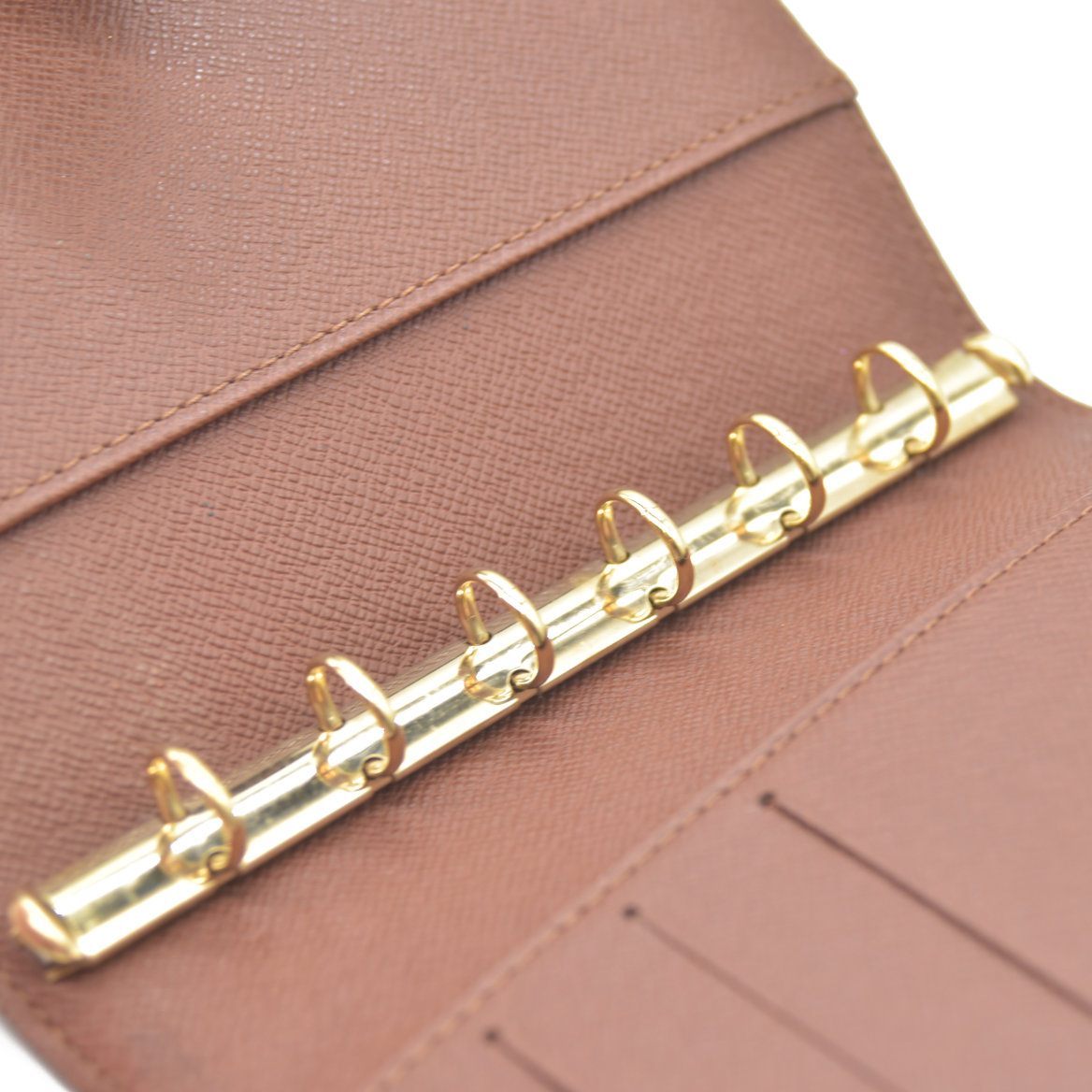 Louis Vuitton Monogram Agenda PM Notebook Cover Brown CA0071