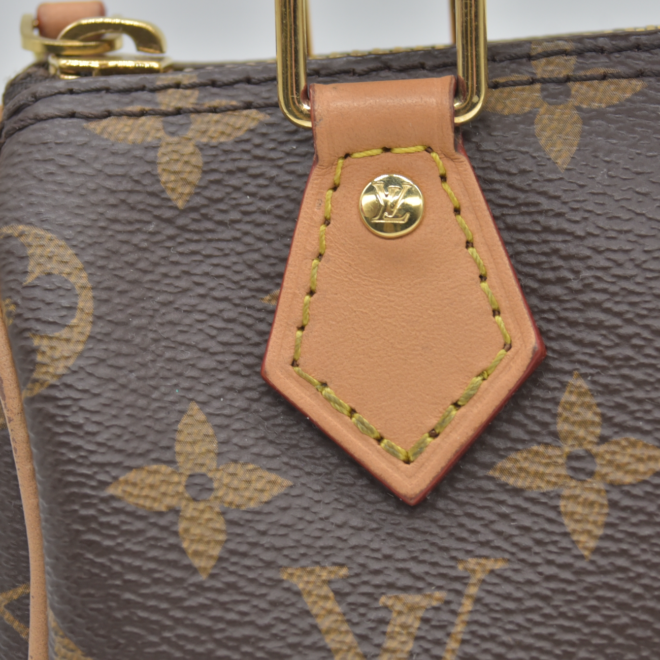 2025 $1920 Louis Vuitton Monogram Nano Speedy Bandouliere LA0285