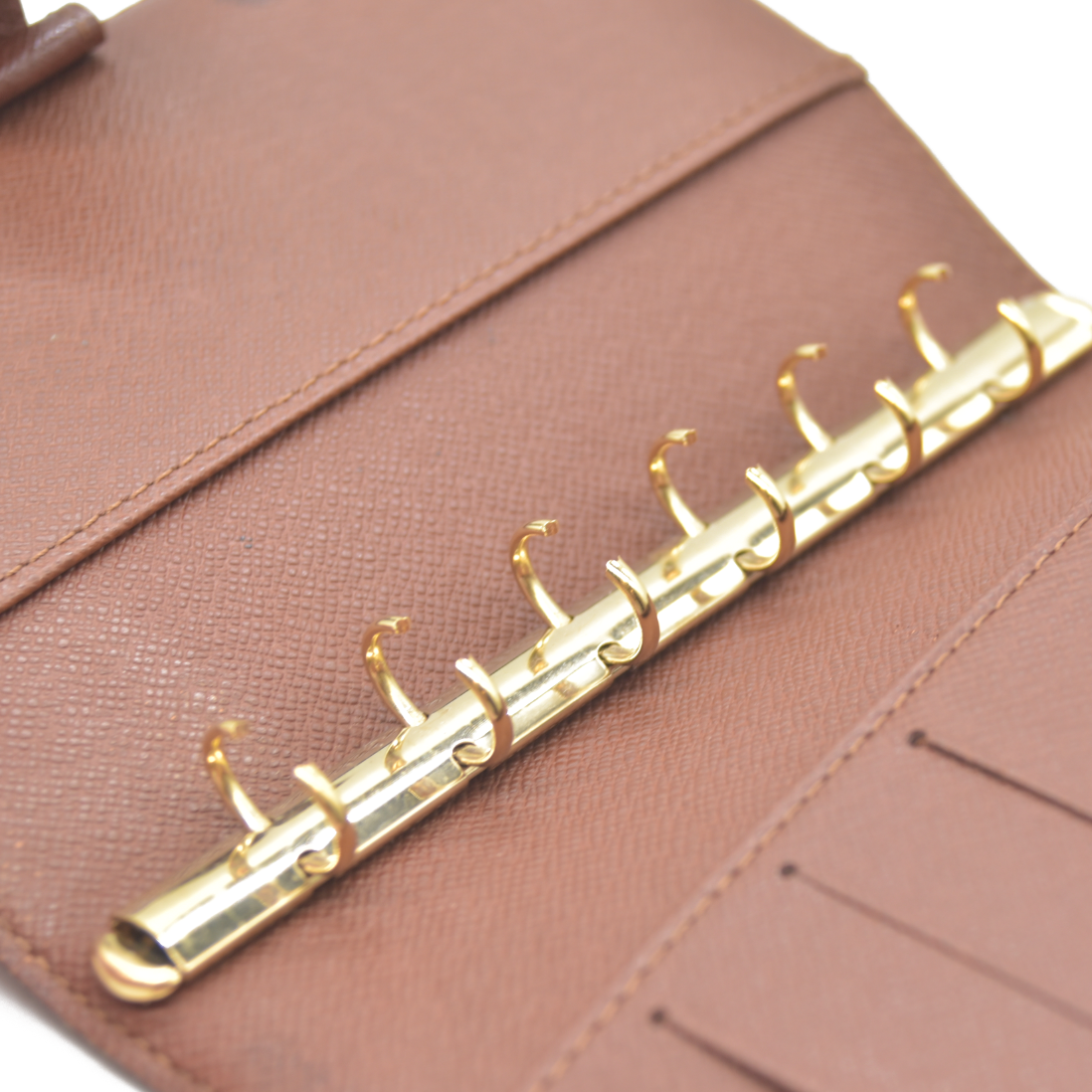 Louis Vuitton Monogram Agenda PM Notebook Cover Brown CA0071