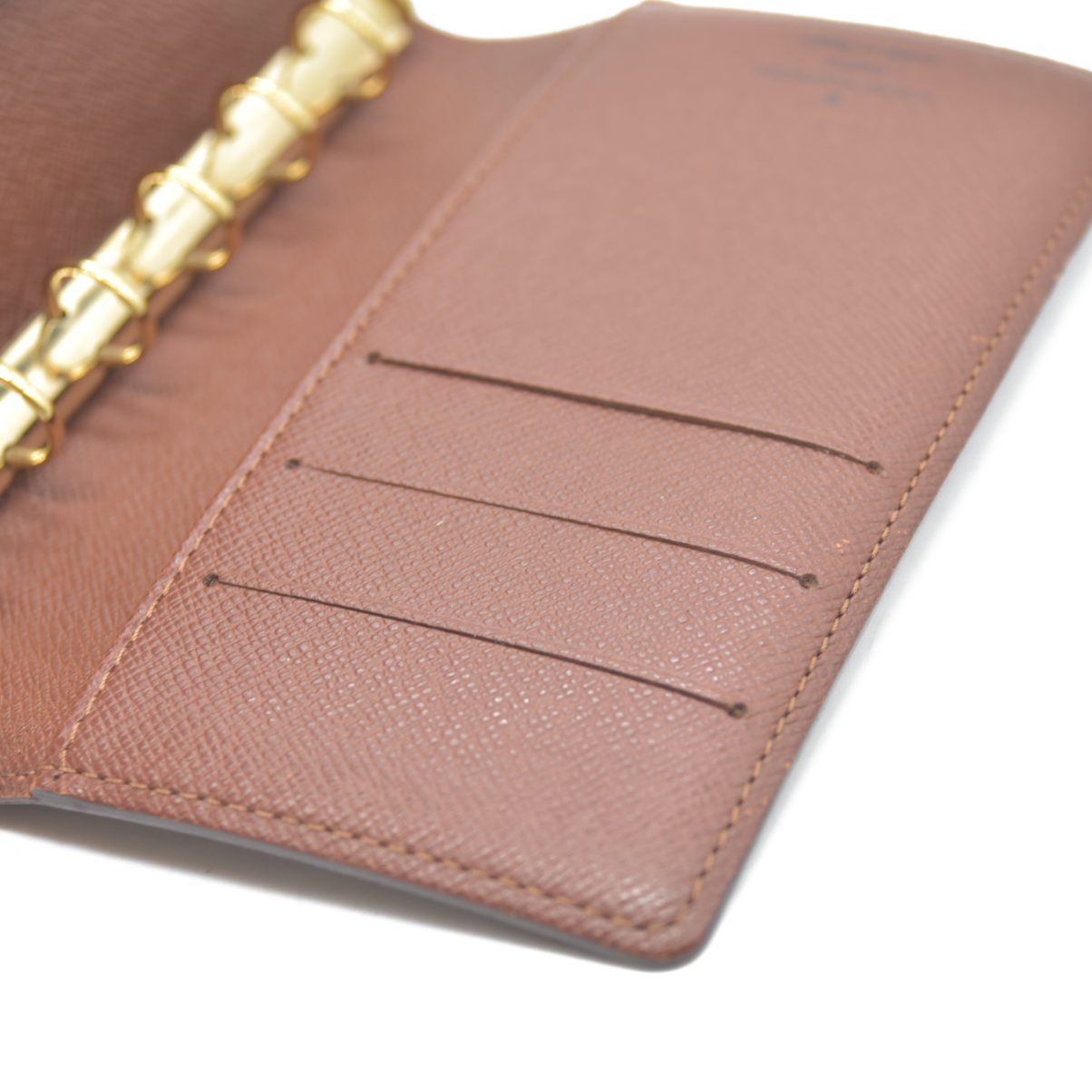 Louis Vuitton Monogram Agenda PM Notebook Cover Brown CA0071