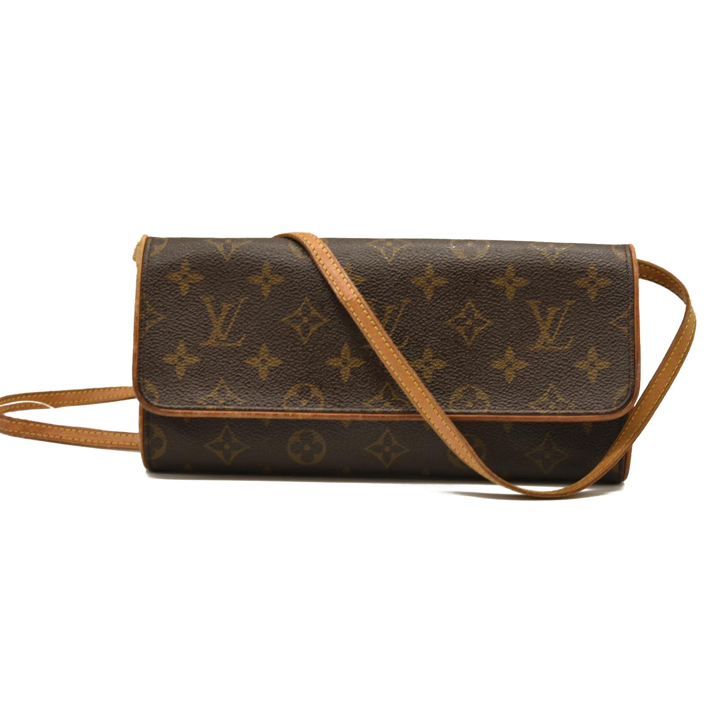 LOUIS VUITTON Monogram Pochette Twin GM  CA1919