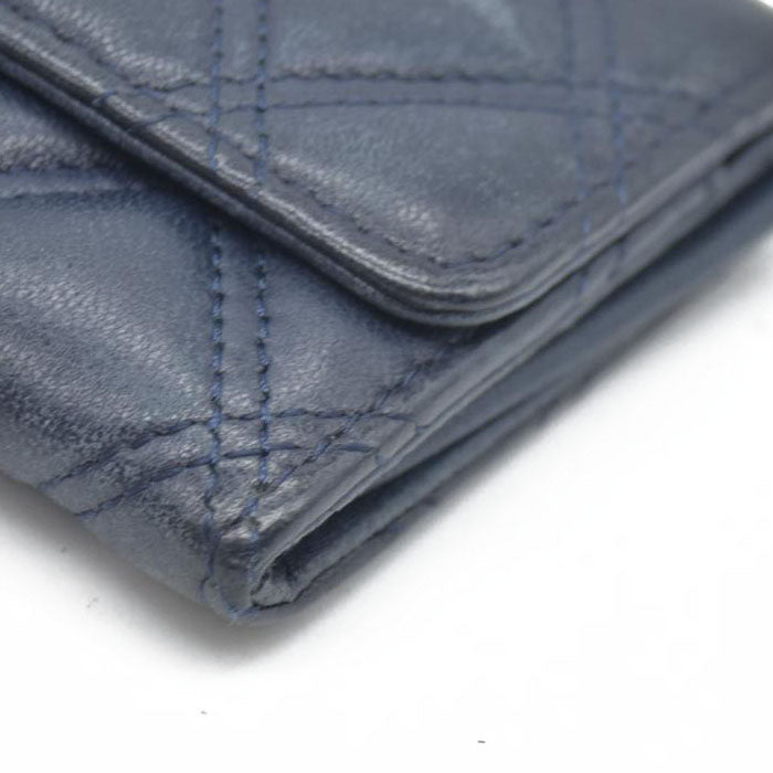 AUCTION $525 Chanel Interlocking CC Logo Card Holder