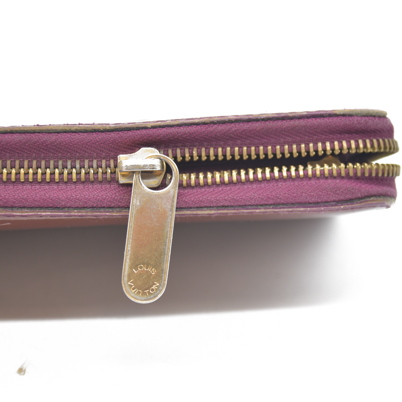 LOUIS VUITTON Monogram Vernis Zippy round zipper Long Wallet CA0098