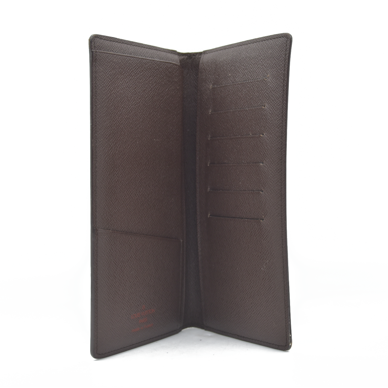 CONSIGNMENT AUCTION $405 Auction Louis Vuitton Damier Ebene Pocket Agenda Cover CONSIGNMENT