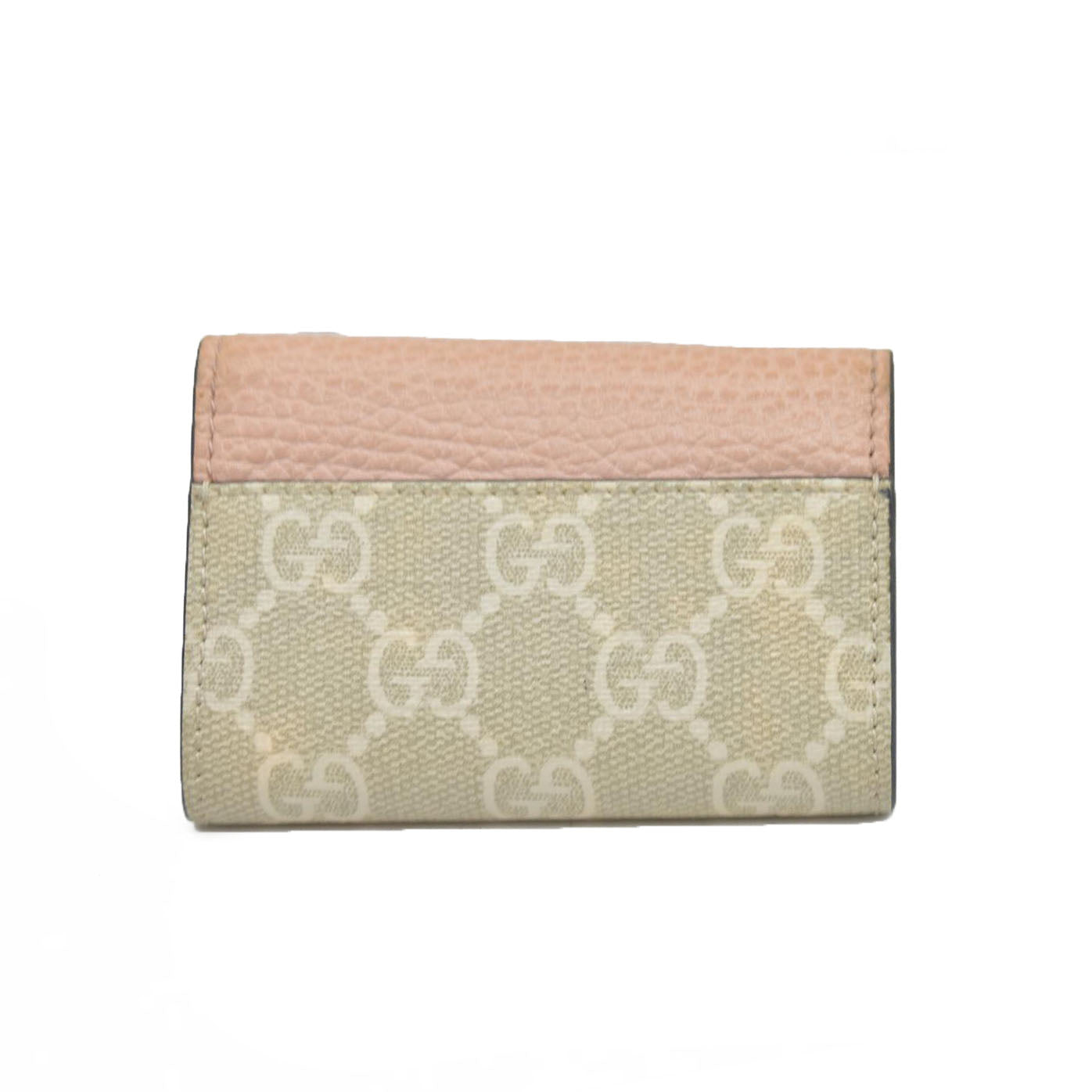 AUCTION $350 GUCCI GG Marmont GG Supreme Leather 6 Ring Key Case