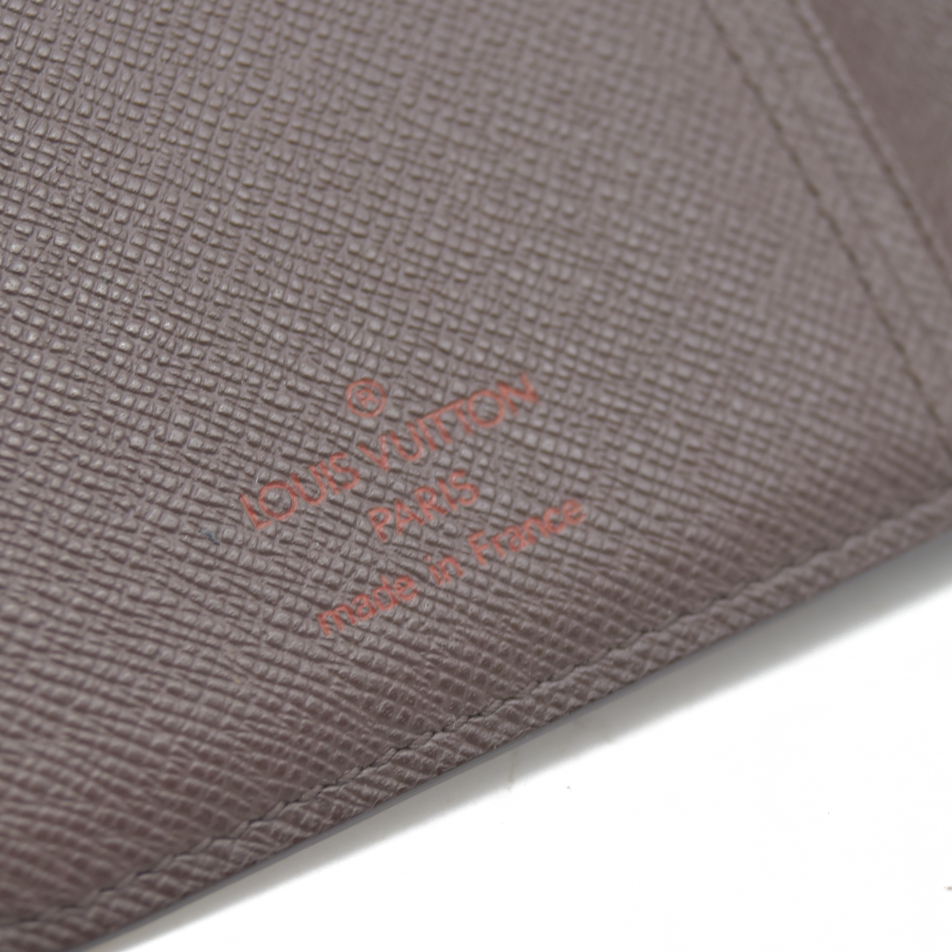 CONSIGNMENT AUCTION $405 Auction Louis Vuitton Damier Ebene Pocket Agenda Cover CONSIGNMENT