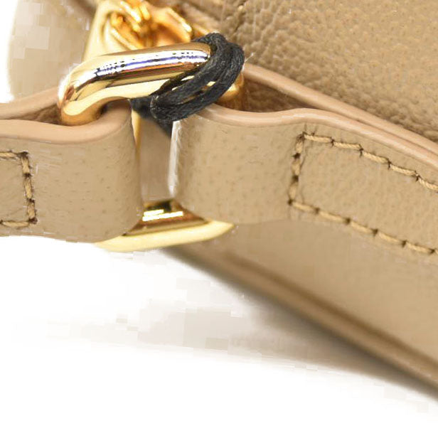 AUCTION $1450 Burberry Calfskin Vintage Check Small Camera Bag Archive Beige