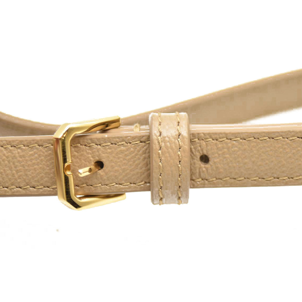 AUCTION $1450 Burberry Calfskin Vintage Check Small Camera Bag Archive Beige