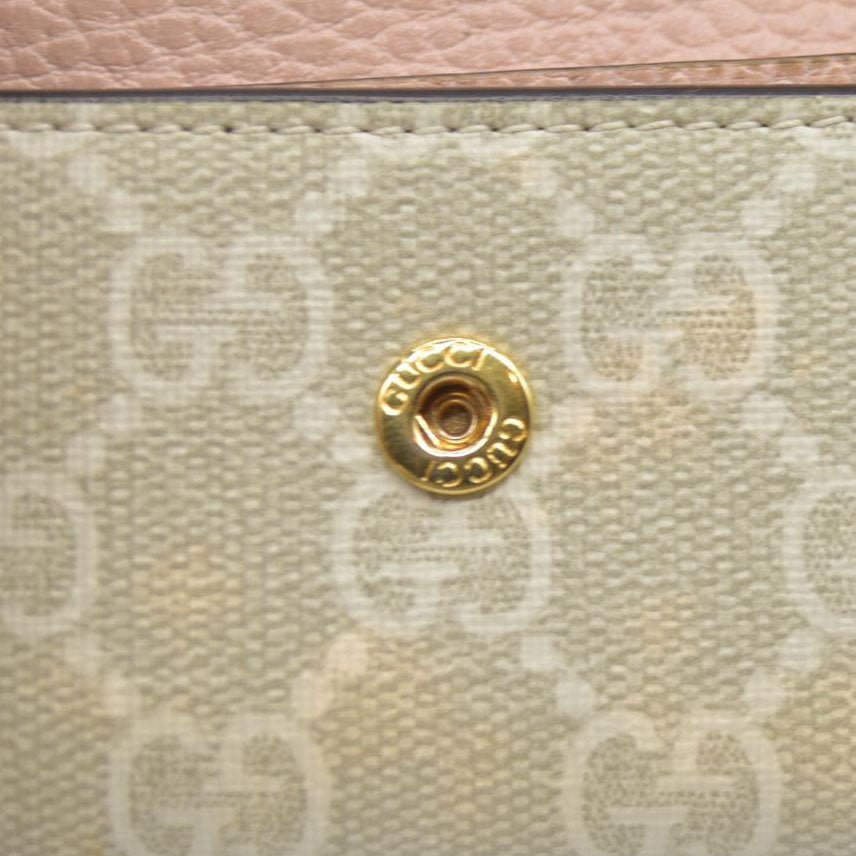 AUCTION $350 GUCCI GG Marmont GG Supreme Leather 6 Ring Key Case