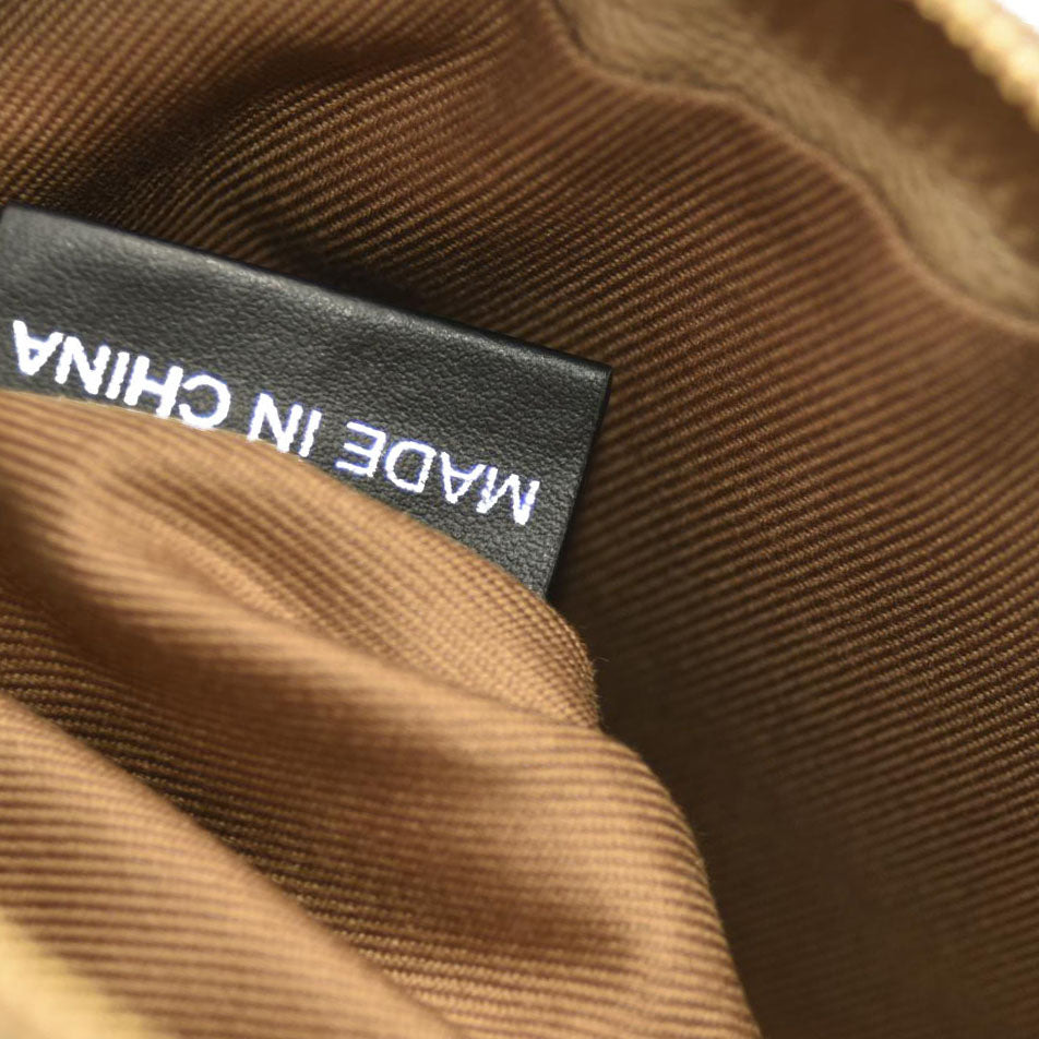 AUCTION $1450 Burberry Calfskin Vintage Check Small Camera Bag Archive Beige