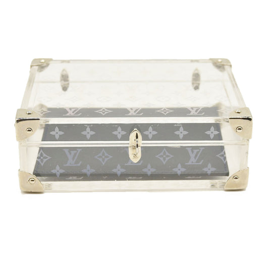 LOUIS VUITTON Transparent Plexiglass Mini Trunk