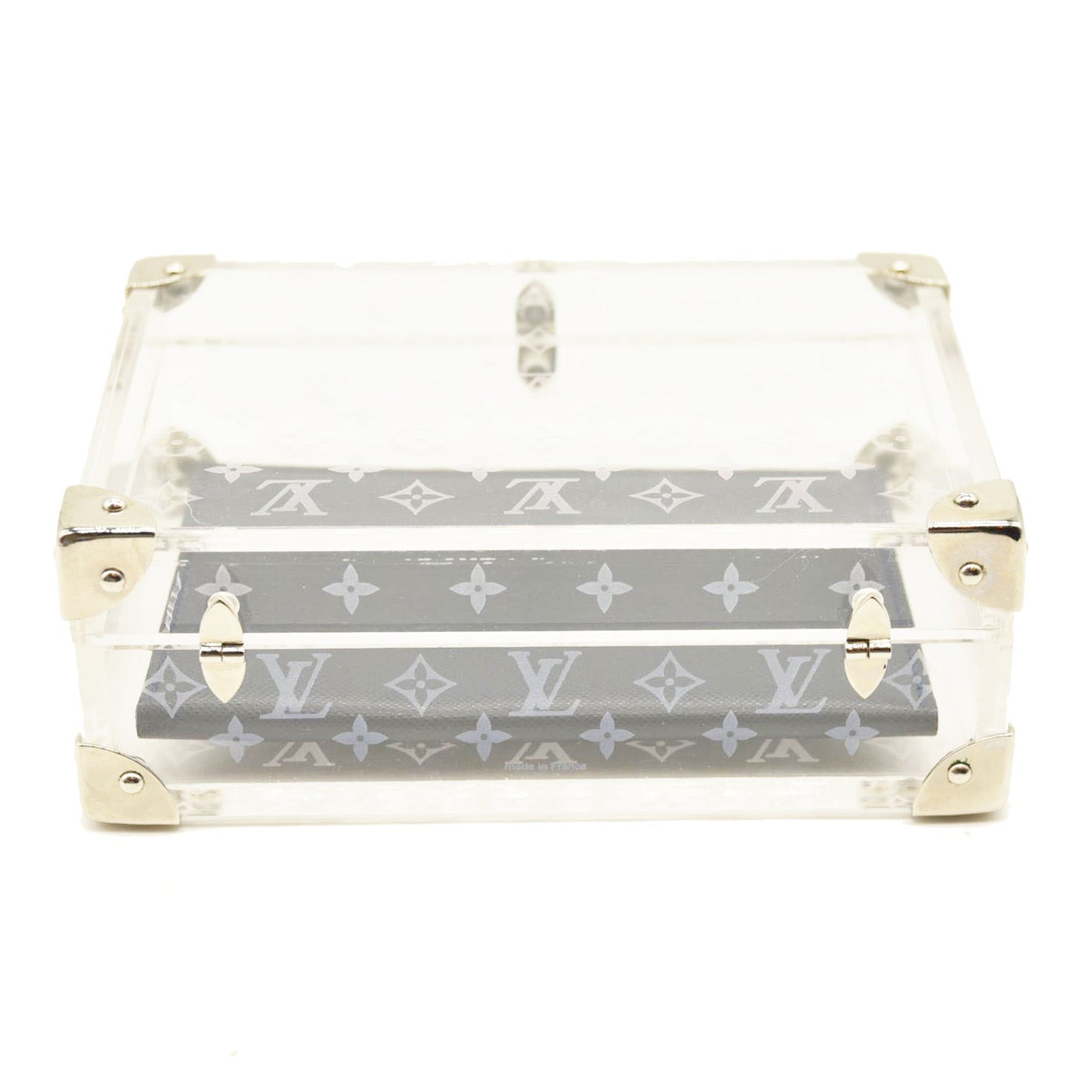 LOUIS VUITTON Transparent Plexiglass Mini Trunk