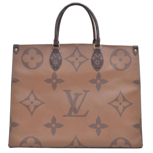 $3550 2019 Louis Vuitton Reverse Monogram Giant Onthego GM NZ1169