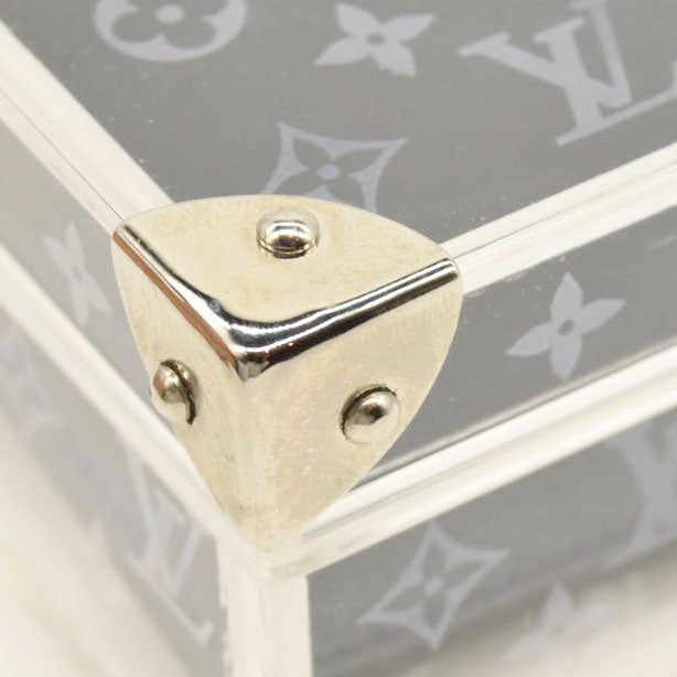 LOUIS VUITTON Transparent Plexiglass Mini Trunk