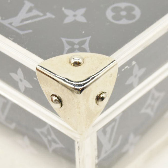 LOUIS VUITTON Transparent Plexiglass Mini Trunk