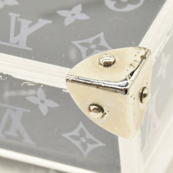LOUIS VUITTON Transparent Plexiglass Mini Trunk