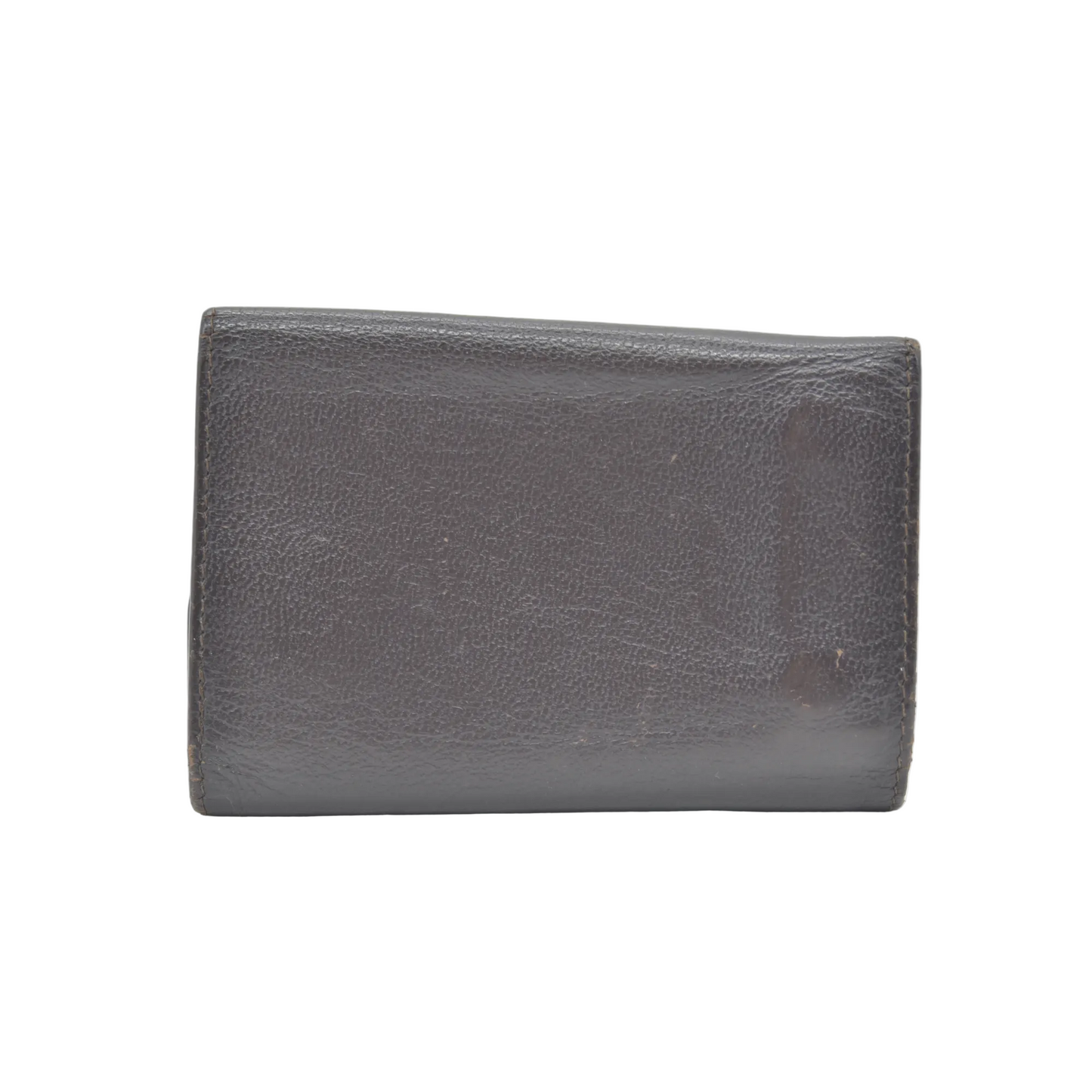 CHANEL COCO Mark Leather Key Case Key Holder Brown