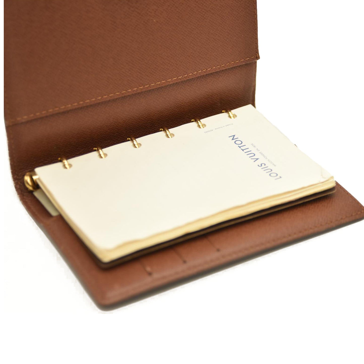 Louis Vuitton  Monogram Medium Ring Agenda Cover CA0051