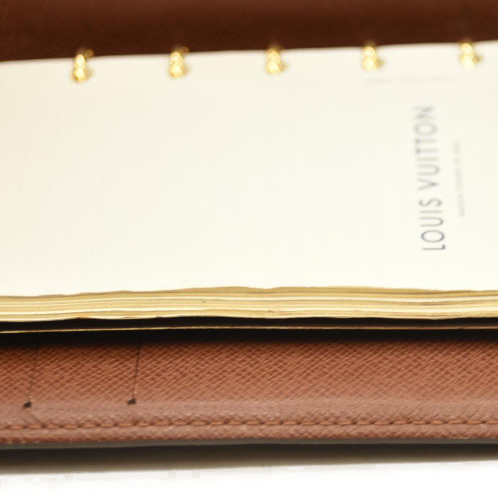Louis Vuitton  Monogram Medium Ring Agenda Cover CA0051