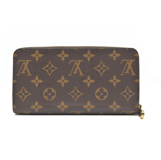$915 Louis Vuitton Monogram Zippy Wallet RFID CONSIGNMENT AUCTION