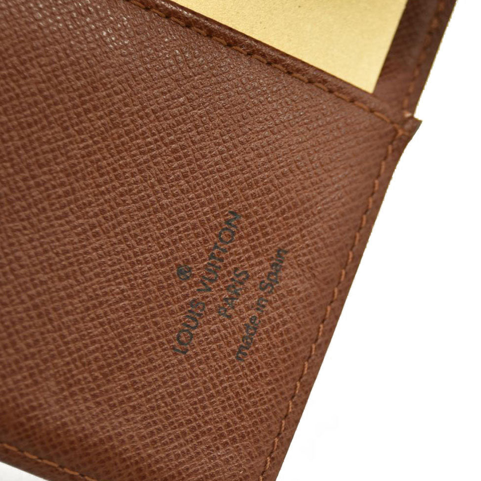 Louis Vuitton  Monogram Medium Ring Agenda Cover CA0051