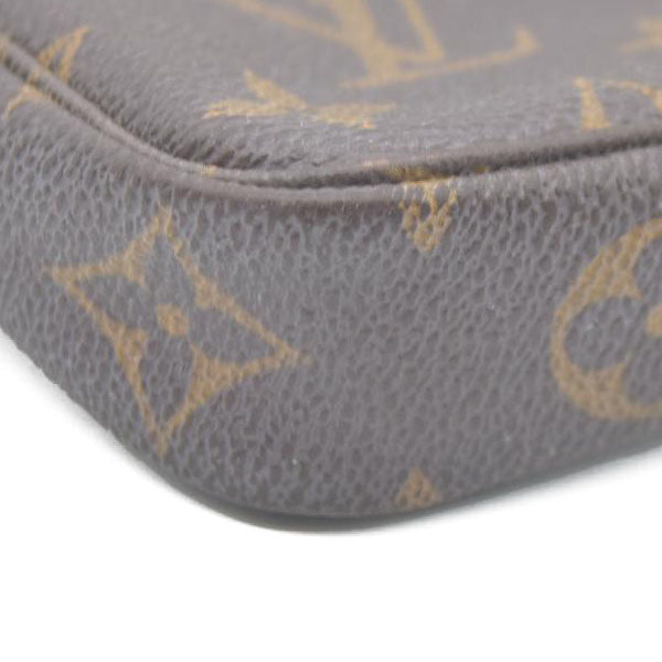 LOUIS VUITTON Mini Pochette Accessoires Monogram Handbag FL1026