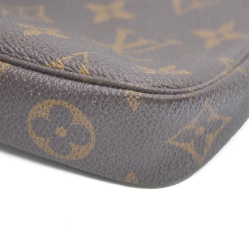 LOUIS VUITTON Mini Pochette Accessoires Monogram Handbag FL1026