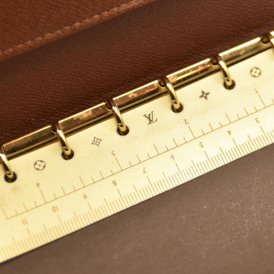 Louis Vuitton  Monogram Medium Ring Agenda Cover CA0051