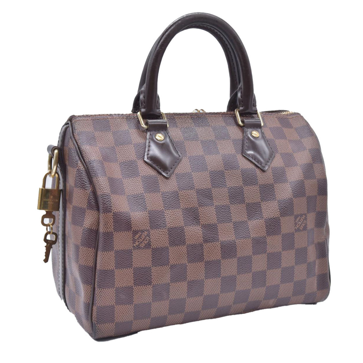 $1980 2020 Louis Vuitton Damier Ebene Speedy Bandouliere 25 AA1220