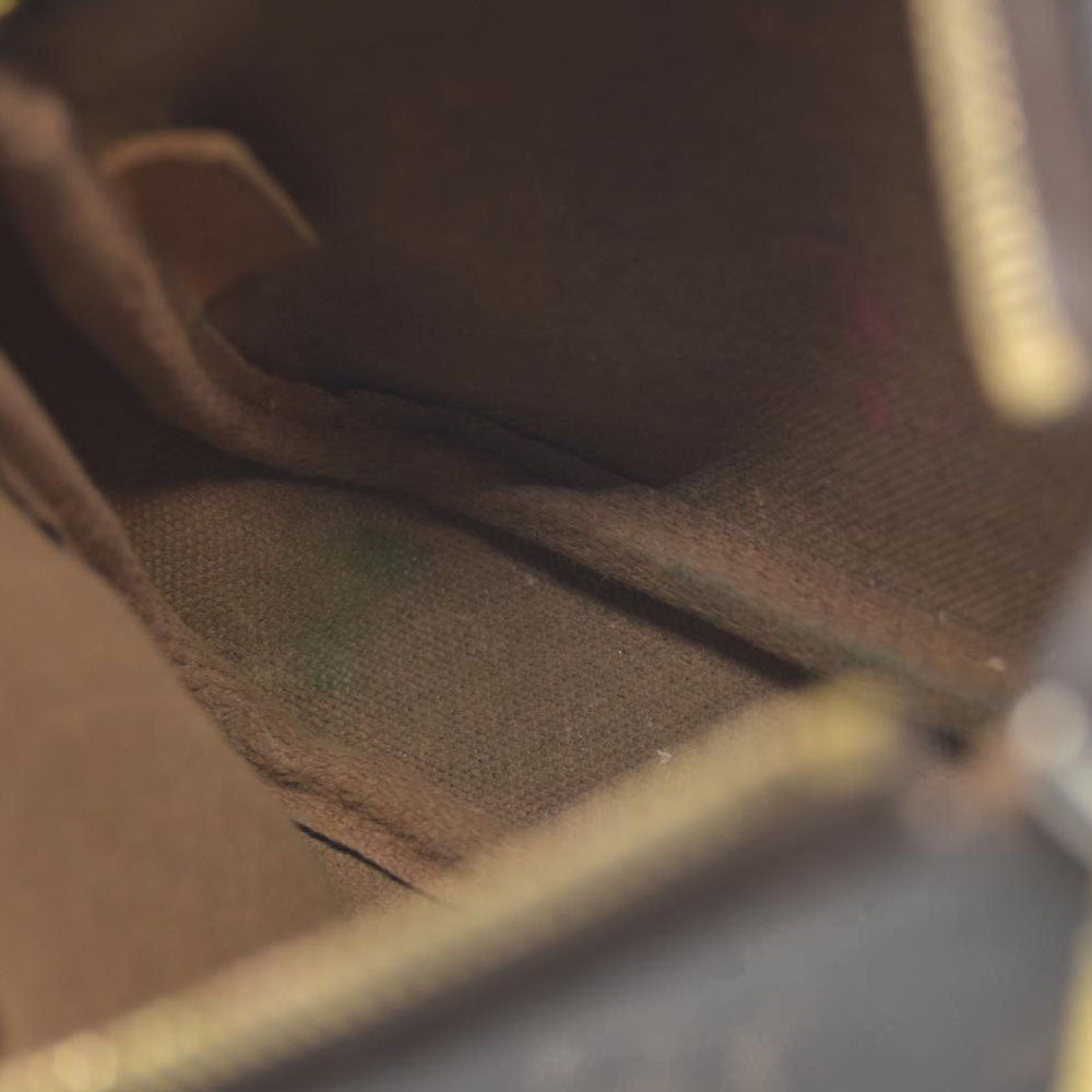 LOUIS VUITTON Mini Pochette Accessoires Monogram Handbag FL1026