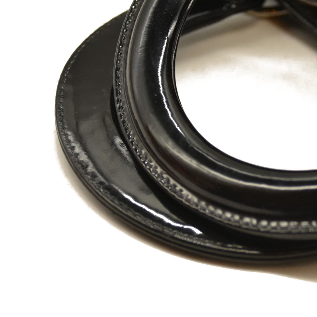 Christian Dior  Patent Cannage Large Lady Dior Black