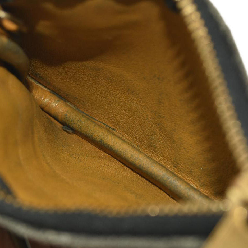 LOUIS VUITTON Denim Neo Key Pouch Black CA1038