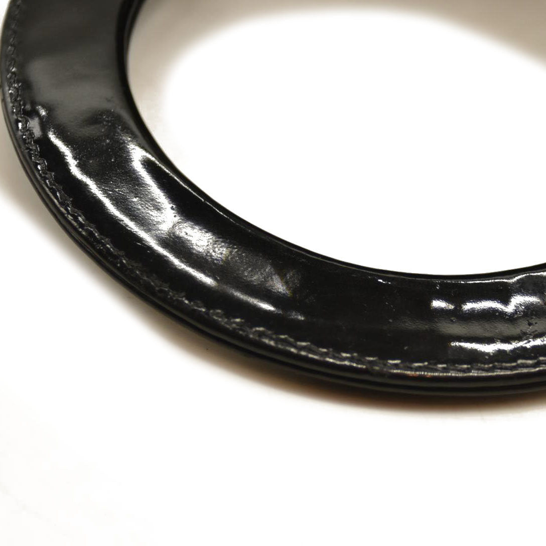 Christian Dior  Patent Cannage Large Lady Dior Black